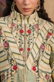 Women Women's Cotton Yarn - Dye Stripe Jacket - Nyaro